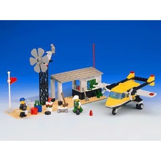 [มือ 2 สภาพดี] LEGO 6444 (year 1997) Town : Outback Airstrip / ไม่มีกล่อง มีคู่มือ