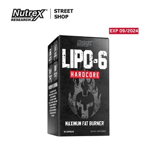 Lipo 6 - Hardcore 60 caps เผาผลาญไขมันโดยไม่สูญเสียกล้ามเนื้อ