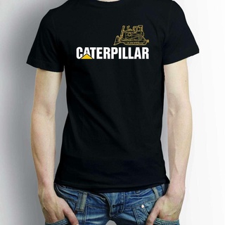 เสื้อยืดเกาหลี┇℗XS-4XL-5XL-6XL [รอบคอผ้าฝ้าย 100% เสื้อยืด] Caterpillar โลโก้ผู้ชายพิมพ์ gildan Tee ผ้าฝ้ายเสื้อ