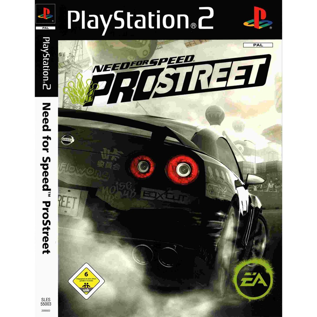 แผ่นเกมส์ Need for Speed Pro Street PS2 Playstation2 คุณภาพสูง ราคาถูก