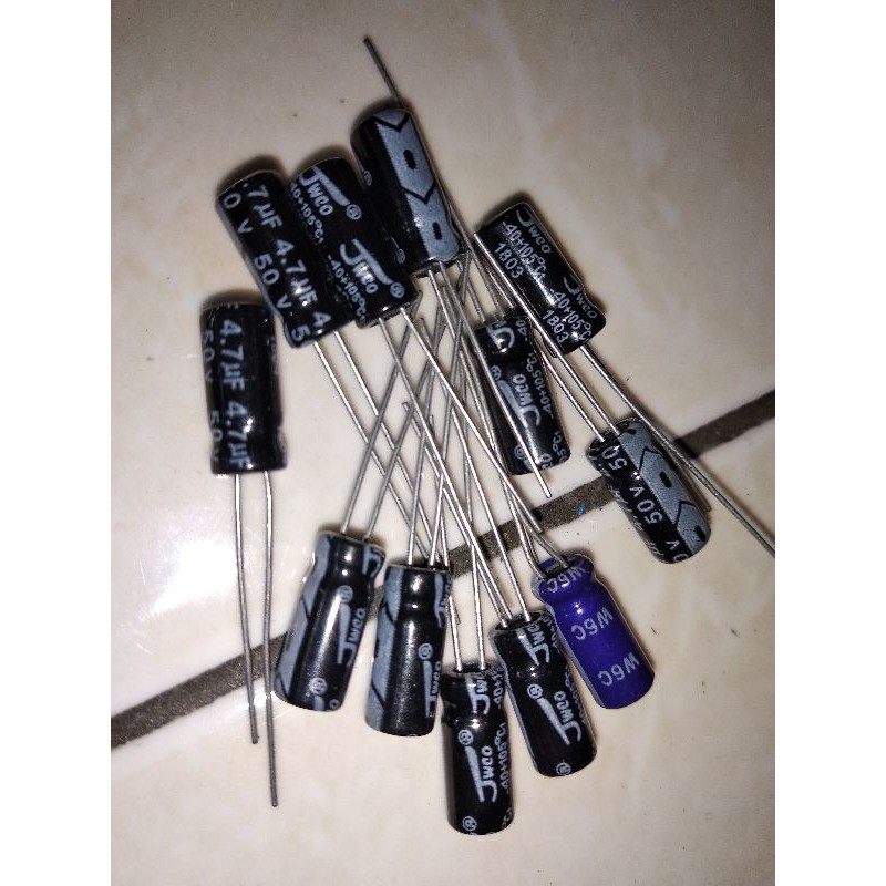 เอลโก้ 4.7 UF 50V***