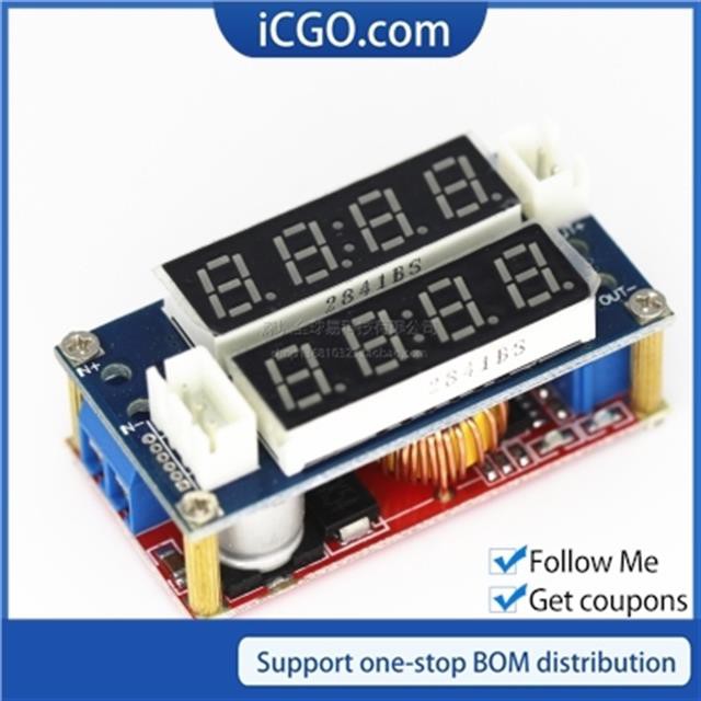 XL4015 E1 5A DC เป็น DC CC CV buck บอร์ดชาร์จ LED โมดูลแปลงไฟ