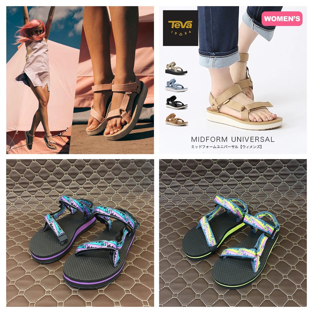 รองเท้าแตะรัดส้น TEVA MIDFORM UNIVERSAL รองเท้า Outdoor Sandals รองเท้าแตะ เดินป่า ของแท้ 100% พร้อม