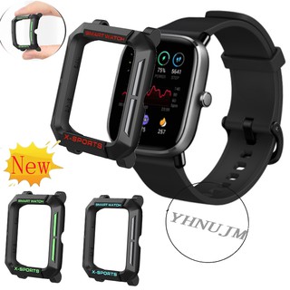 Huami Amazfit GTS 2 mini เคสกรอบกันกระแทก เคสหลากสี สําหรับ Amazfit bip U Pro เคส Amazfit GTS2 mini เคส TPU เคสกรอบนาฬิกา TPU นิ่ม GTS 2mini เคสกันกระแทก