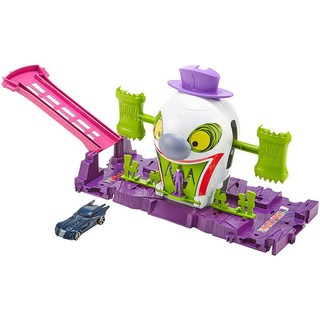 Hot Wheels DC GOTHAM CITY VILLAIN ASST ฮ็อทวีล ดีซี ก็อทเเธ่ม ซิตี้ วิลเลน ชุดรถเข็นแบทแมน โมเดลรถ รถของเล่น (GBW50-GBW51 CH)