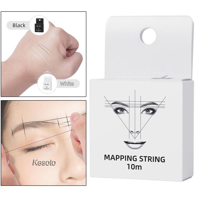 10M PreInked Mapping Strings Measuring Tool for Microblading Eyebrow