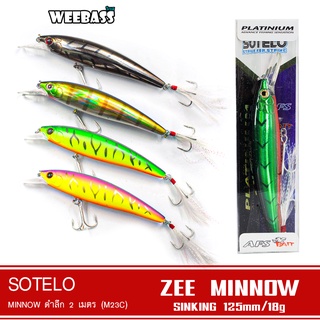 SOTELO - รุ่น ZEE MINNOW M23C (125mm) เหยื่อปลั๊ก เหยื่อปลอม (1)