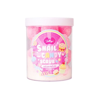 ⭐️ของแท้/พร้อมส่ง สครับเจลลี่ สครับสเนล สครับน้ำตาล สครับเมือกหอยทาก Jellys snail cand scrub