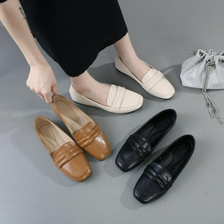 MOA(โมอา) รองเท้าคัทชู ทรง LOAFER ทรงสวยใส่สบาย (พร้อมส่ง)