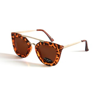 AJ Morgan Electric Sunglasses Tortoise, Brown Lens แว้นกันแดด สีกระเลนส์น้ำตาล