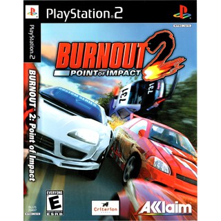 แผ่นเกมส์ Burnout 2 Point of Impact PS2 Playstation2 คุณภาพสูง ราคาถูก