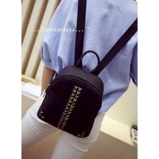 Xx rock stud backpack พร้อมส่ง! F8666