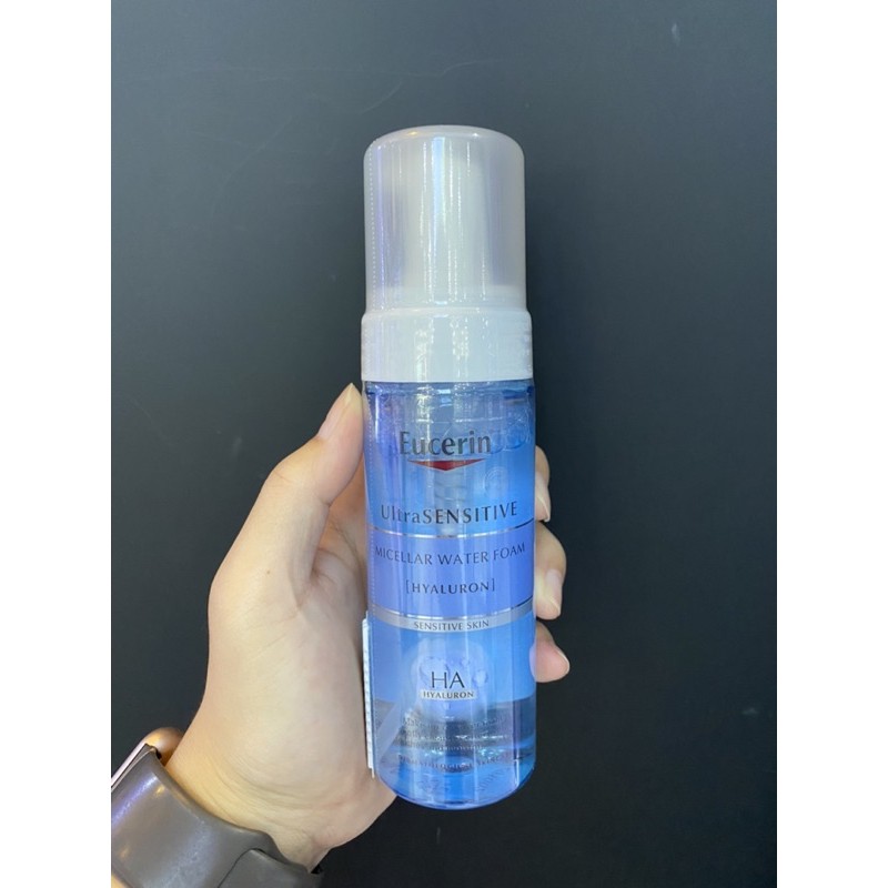 eucerin ultrasensitive hyaluron micellar water foam