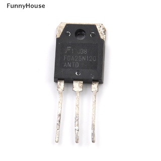 [FunnyHouse] ใหม่ ทรานซิสเตอร์พาวเวอร์ IGBT 1200V FGA25N120 ANTD 25N120 1 ชิ้น