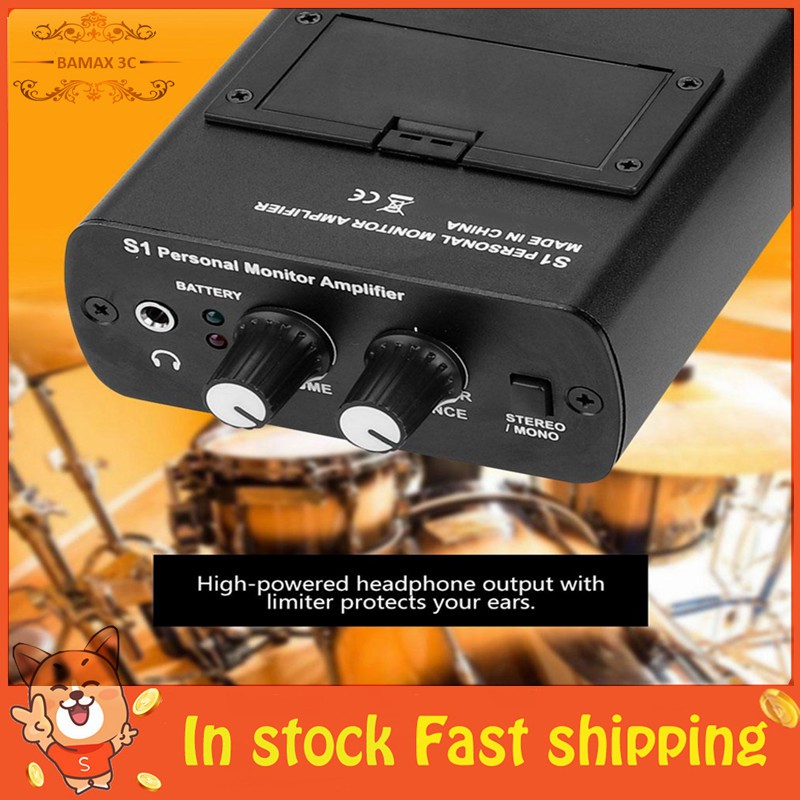 💥ถูกสุดๆ💥ANLEON S1 Personal in-ear Monitor Amplifier สำหรับนักร้องนักดนตรี