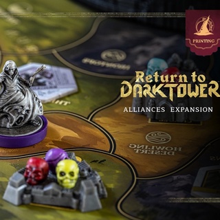 (Service Paint) Return to Dark Tower : Alliances Expansion board game เซอร์วิสเพ้นท์ Miniature