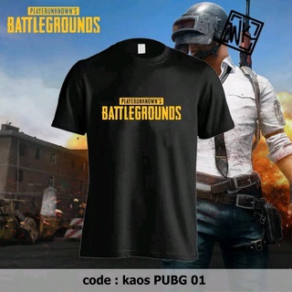 เสื้อยืดแขนสั้น พิมพ์ลาย Pubg MOBILE