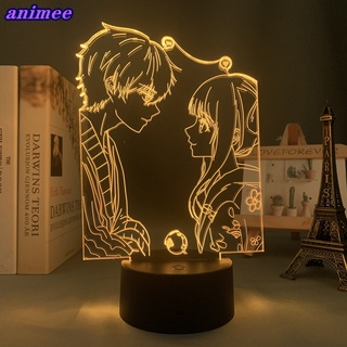 โคมไฟตั้งโต๊ะ Led รูปอนิเมะ Hyouka Novel 3d ของขวัญวันเกิด สําหรับตกแต่งห้องนอน