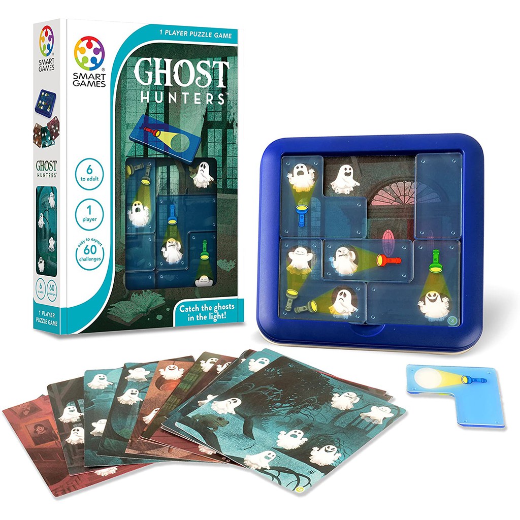 SMART GAMES, Ghost Hunters ของเล่นฝึกสมอง เสริมเชาว์ ลิขสิทธิ์แท้ จากเบลเยียม สำหรับเด็ก 5 ปีขึ้นไป - รูปที่ 2