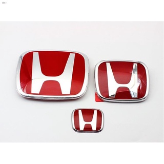 ( 3 ชิ้น ) โลโก้ Honda City  สีแดง / น้ําเงิน / ดํา / แดง / เงิน