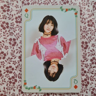 [แท้] เพลย์การ์ด การ์ดไพ่ โฟโต้การ์ด บินนี่ Binnie Oh My Girl Coloring Book Play Card