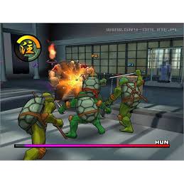 แผ่นเกมส์ Ps2 Teenage Mutant Ninja Turtles 2