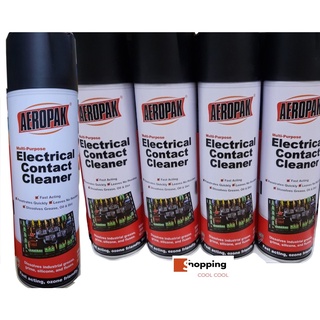 สเปรย์น้ำยาทำความสะอาดแผงวงจรไฟฟ้า ล้างหน้าสัมผัส แผงวงจร เมนบอร์ด AEROPAK Electronic contact cleaner 500 ml.