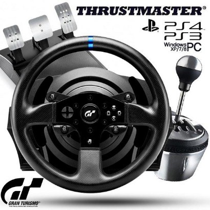 Trustmaster T300RS GT Edition TH8A Shifter Racing Wheel SET (3-pedal PS4 PS5 PC)