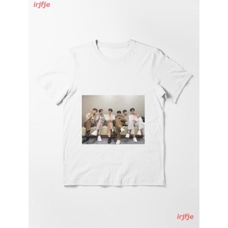 2022 2PM Backstage Photo 2021 Essential T-Shirt เสื้อยืด ดพิมพ์ลาย เสื้อยืดผ้าฝ้าย คอกลม cotton ความนิยม sale Unisex