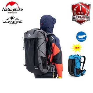 เป้เดินป่า กระเป๋าเดินป่า Naturehike Backpack 60L+5L Rock Series Hiking (รับประกันของแท้ศูนย์ไทย)