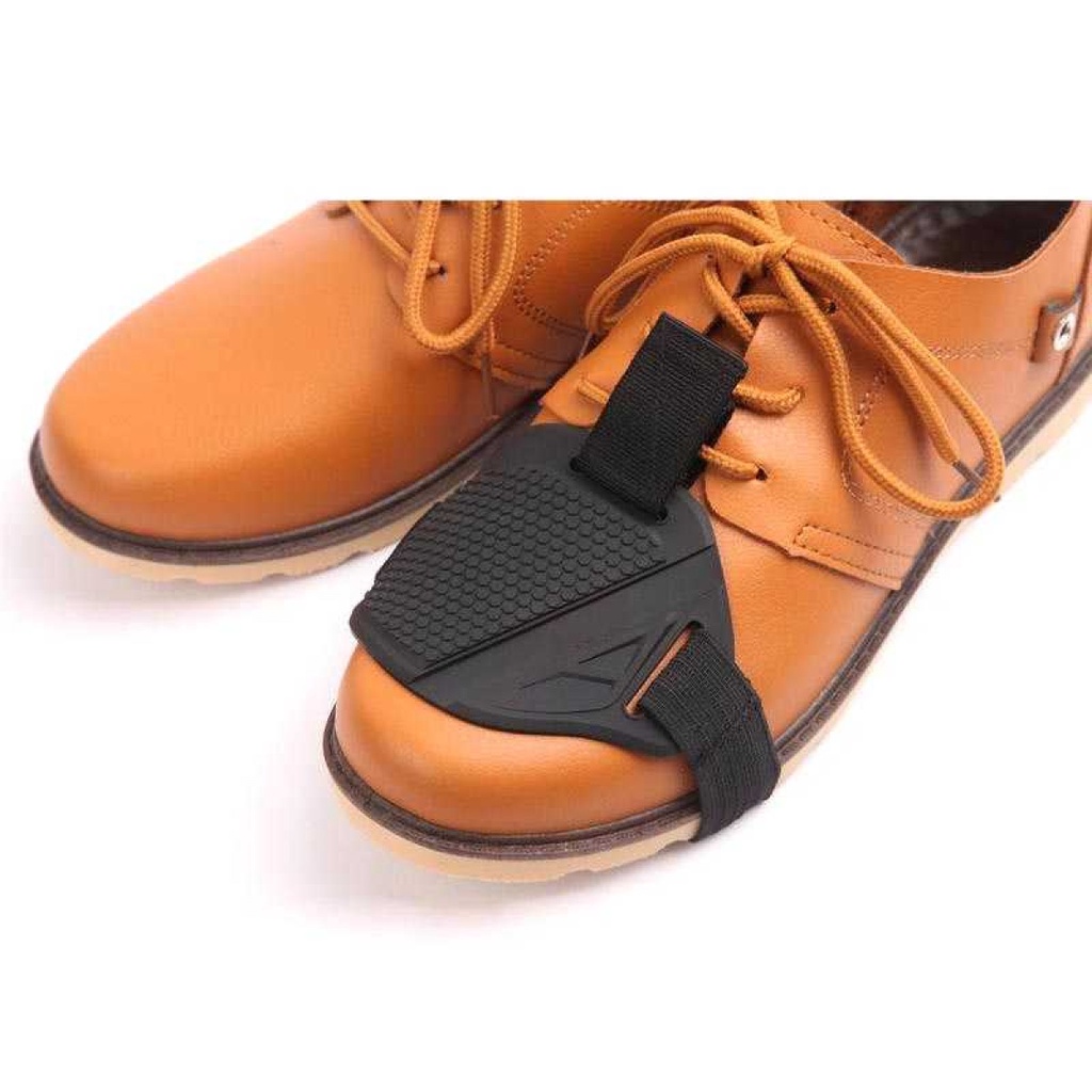 Protective Padding Motocross Boots Shift Pad - สีดํา