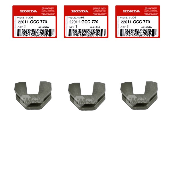 22011-GCC-770 ชิ้นสไลด์ Beat Scoopy Spacy Vario 110 CW คาร์บูเรเตอร์ Fi ฉีด Revo AT Matic 1 ชุด 3 ชิ