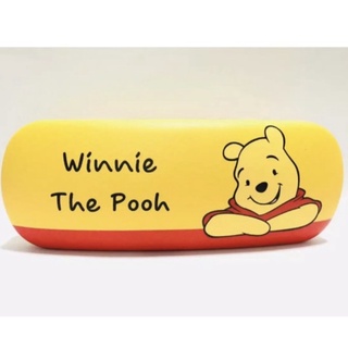 POOH กล่องแว่น กล่องแว่นตา ตลับแว่น  ลายการ์ตูน  หมีพูห์  เหลือง Pooh. สีสัน สวยงาม ผลิตจากวัสดุอย่างดี  BY PMLY SHOP