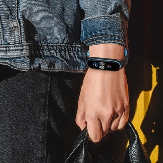 สายรัด Mi Band 3 4 5 6 7 8 9 10 สายซิลิโคนสีคู่ Sports Band