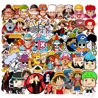 ❉ One Piece Series 04 สติ๊กเกอร์ ❉ 50Pcs/Set Anime DIY Fashion Waterproof  Mixed Luggage Laptop Skateboard Doodle Decals สติ๊กเกอร์