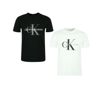 【MAPFMHOZ】CALVIN KLEIN MEN T-shirt เสื้อยืดแขนสั้นสไตล์สปอร์ต CK แขนสั้น เสื้อยืดสีดำ เสื้อยืดสีขาว เสื้อยืดโลโก้