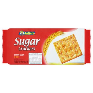 ✨นาทีทอง✨ จูลี่ส์ ขนมปังกรอบเคลือบน้ำตาล 416กรัม Julies Sugar Coated Biscuits 416 grams