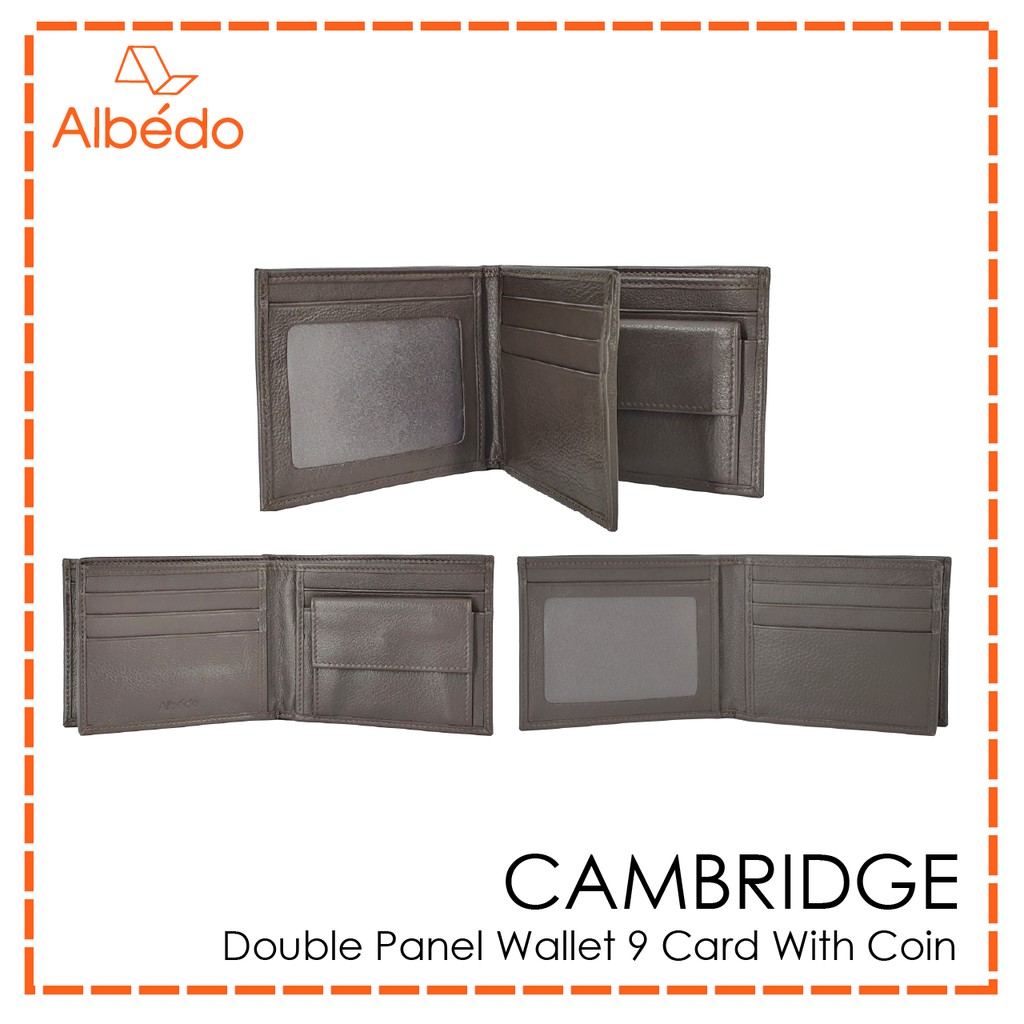 Albedo محفظة CAMBRIDGE ‏9 بطاقات بجيب عملات — صورة 5