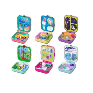 โปรโมชั่น : Polly Pocket™ ตุ๊กตา พอลลี่ พ็อคเก็ต 1 ชิ้น GDK76