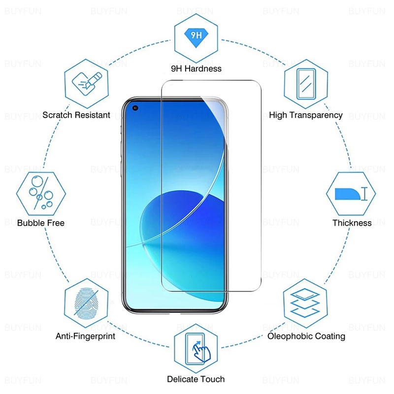 ฟิล์มกระจกนิรภัย กันรอยหน้าจอ สําหรับ iPhone 13 12 11 Pro X Xs Max Xr 7 8 6 6s Plus 5 5s 5C SE SE2 SE3 2020 2022 4G 5G #8