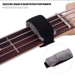 Fret Wrap fretwraps strings อุปกรณ์ลด Overtone และเสียง Resonance ส่วนเกิน undaQC