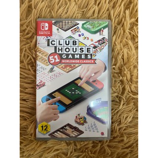 (มือ2) Nintendo Switch : Club House 51 Games Worldwide Classics แผ่นเกม มือสอง สภาพดี