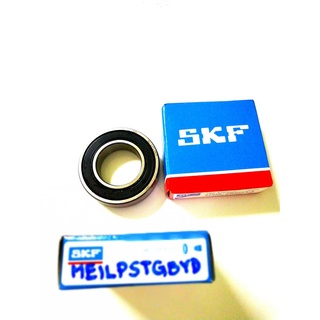 (4 ตลับ) ตลับลูกปืนเม็ดกลม 6005-2RSH/C3 SKF ร่องลึก ฝายาง   6005 2RS C3 (25mm x 47mm x 12mm)