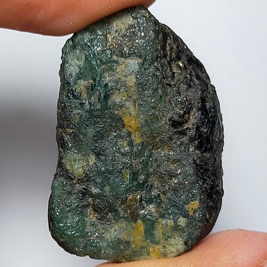 พลอย ก้อน ดิบ มรกต เอมเมอรัล ธรรมชาติ แท้ ( Natural Emerald ) หนัก 56.9 กะรัต