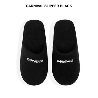 พร้อมส่ง ‼️ Carnival Slipper Black รองเท้าเดินในบ้าน SIZE M