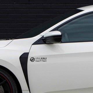 Hass F1 team สติ๊กเกอร์ 3M ลอกออกไม่มีคราบกาว  Removable 3M sticker, สติ๊กเกอร์ติด รถยนต์ มอเตอร์ไซ