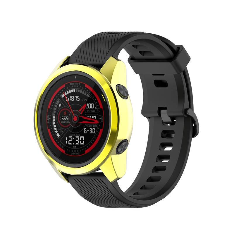 เคสนาฬิกาข้อมือ TPU ชุบ สําหรับ Garmin Forerunner 745 1 ชิ้น
