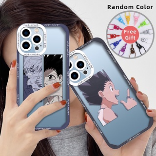 Hunterxhunter เคสโทรศัพท์ซิลิโคน แบบนิ่ม ลายอนิเมะ สําหรับ iPhone 13 Pro Max 11 12 lphone SE 2022 7 8 Plus