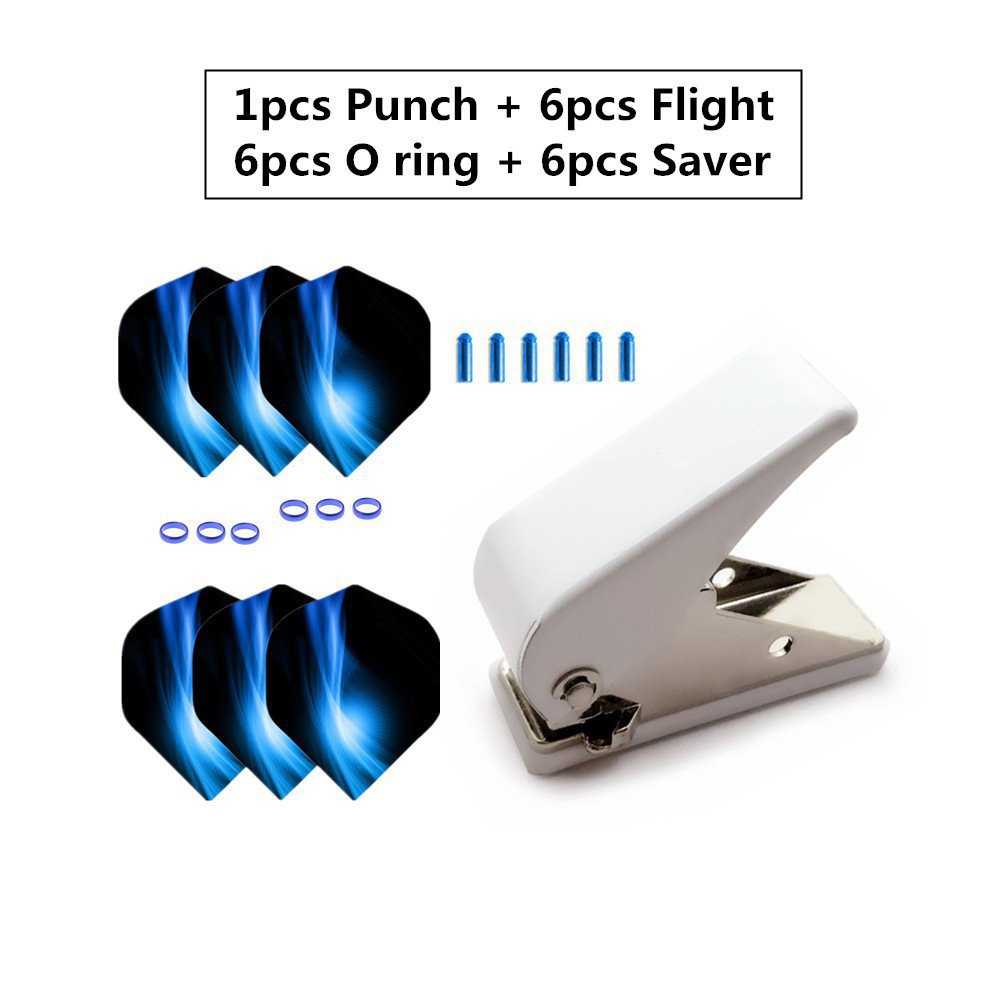 zm5g （Koodee）Professional Dart flight Punch with O Rings / Flights