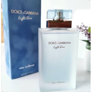 แท้กล่องซีล D&amp;g Light Blue Intense หญิง 100ml